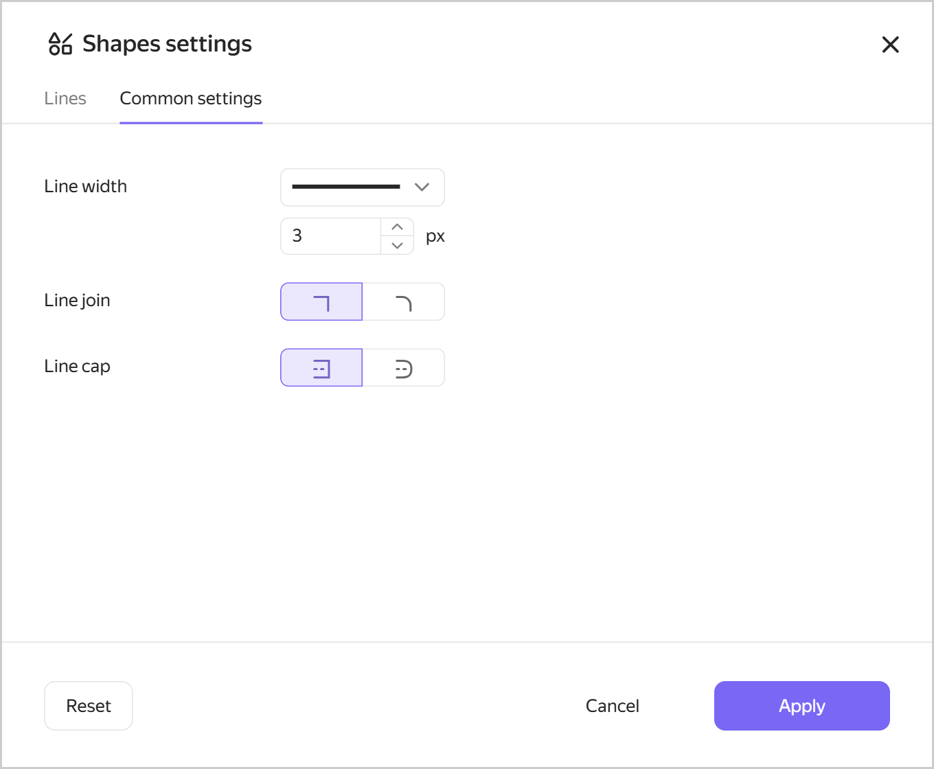 line-chart-forms-general-settings