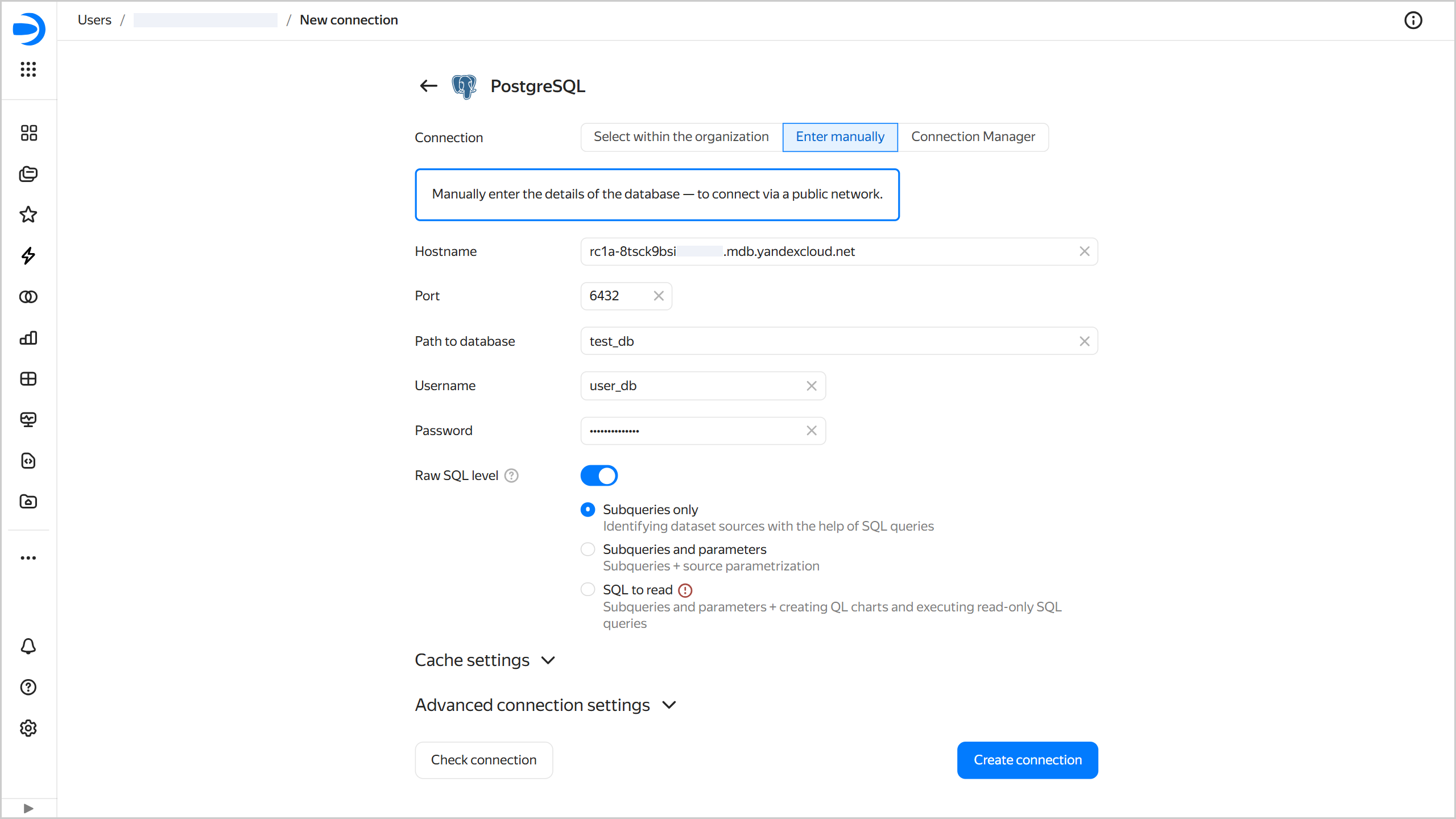 connection-postgresql
